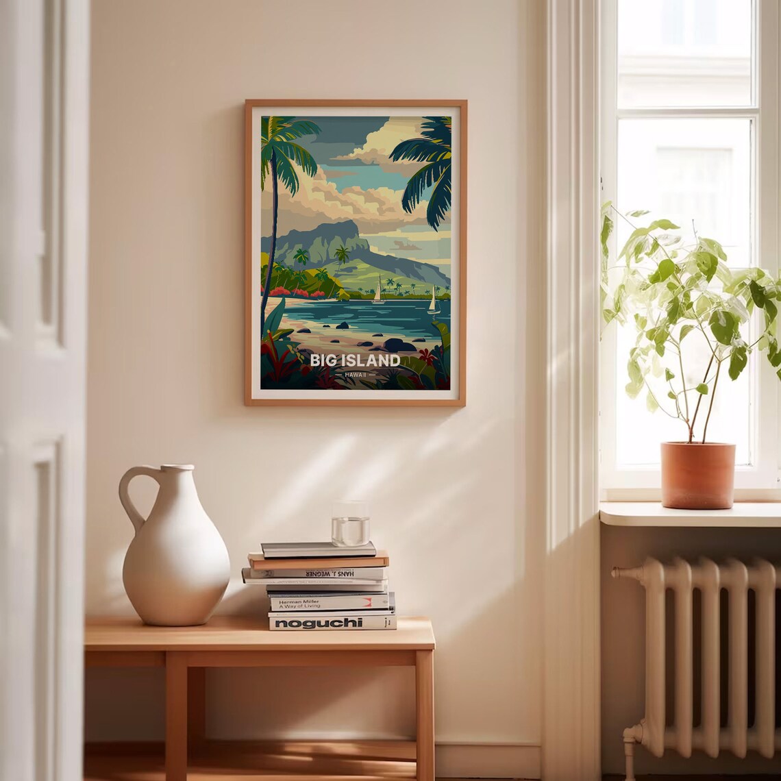 Hawaii Big Island Travel Poster, Home Office Art Print - Image 4