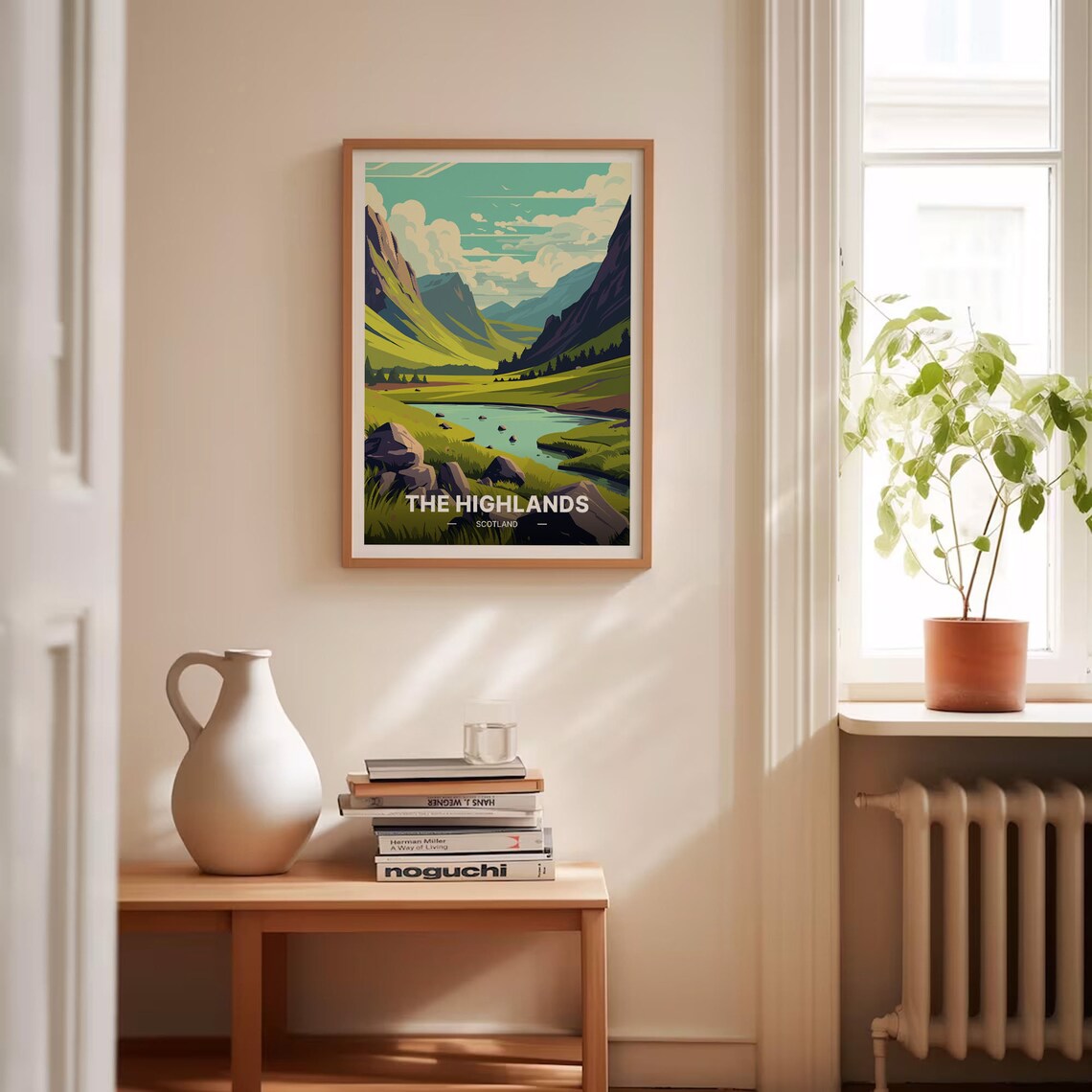 Scottish Highlands Travel Poster, Landscape Decor - Image 4
