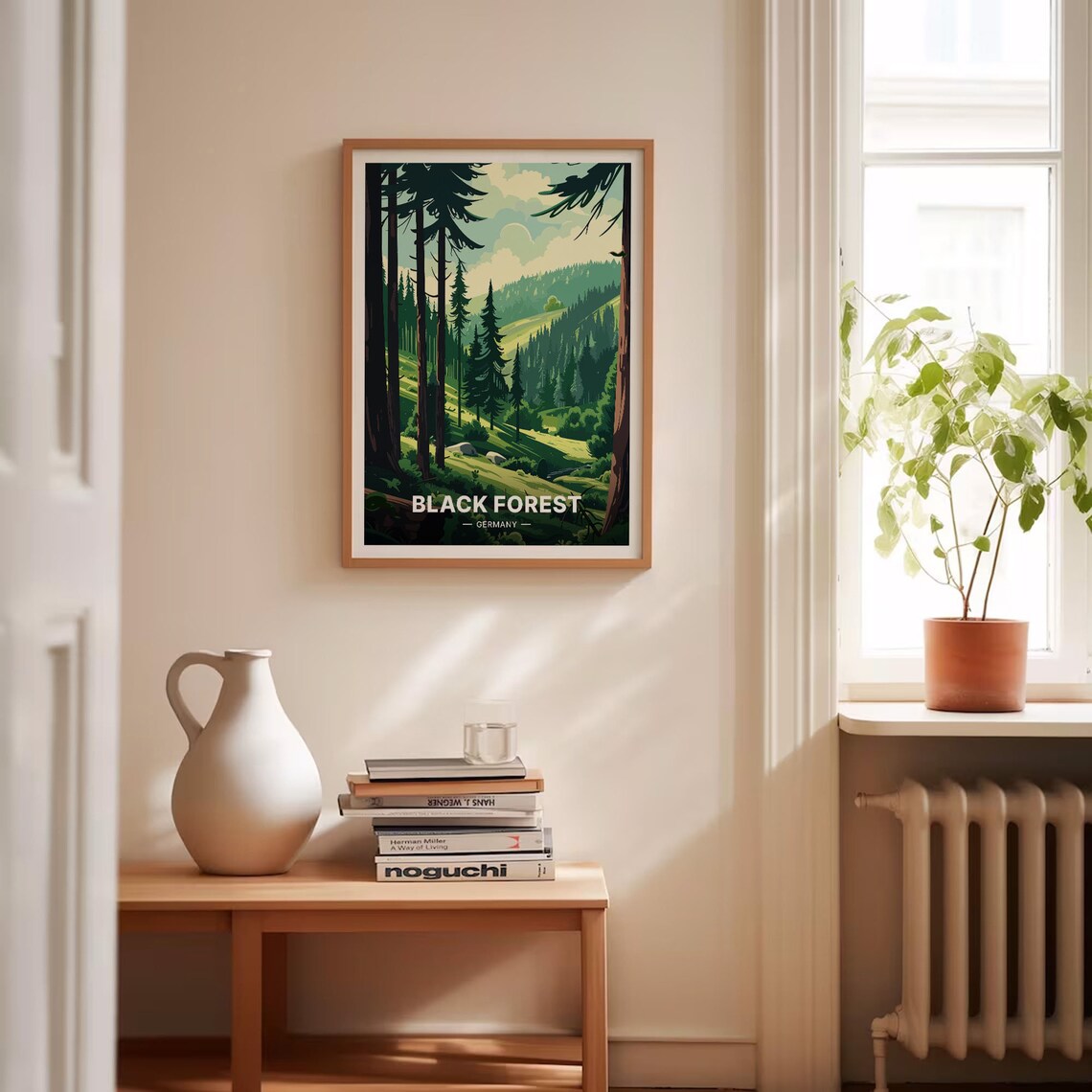 Black Forest Travel Poster, Germany Landscape Art - Image 4