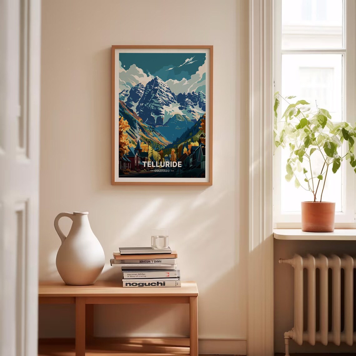 Telluride Travel Poster, Colorado Scenic Landscape - Image 4