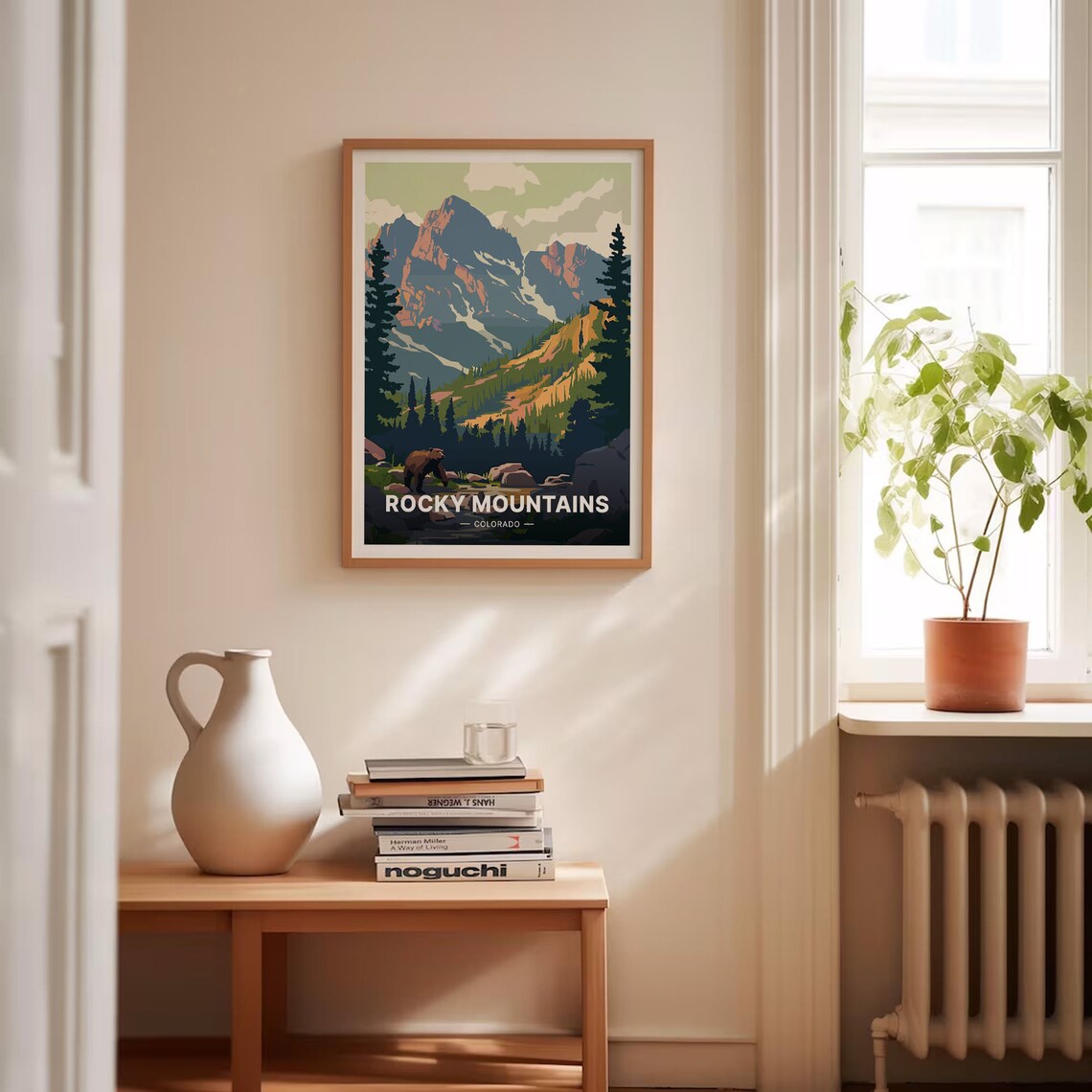 Rocky Mountains National Park Decor Travel Poster - Image 4