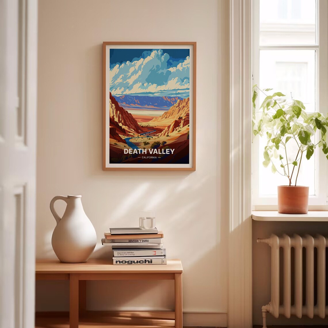 Death Valley California Desert Canyon National Park Travel Poster - Image 4