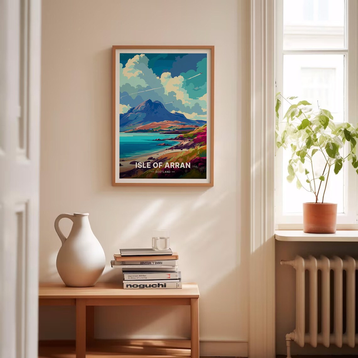 Isle Of Arran Travel Poster, Scotland Landscape - Image 4