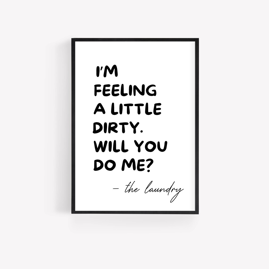 Laundry Room Wall Art Laundry Room Decor Funny Laundry Room Poster Laundry Room Sign Laundry Room Print - Image 2