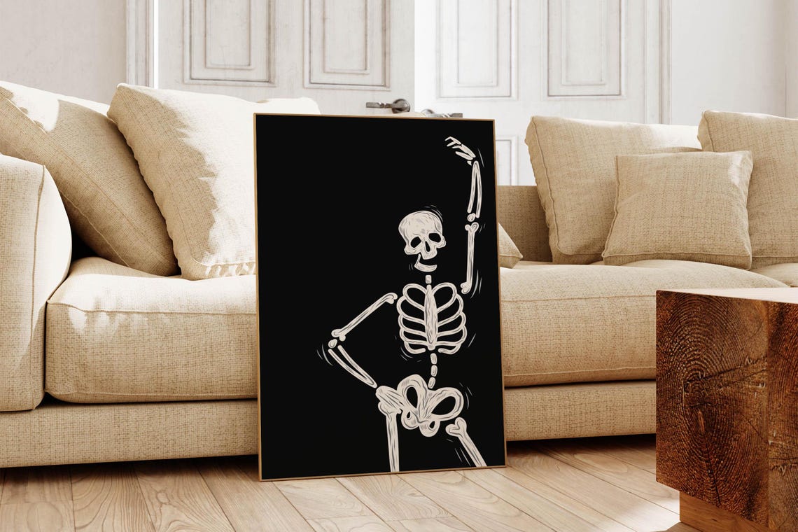 Halloween Party Bundle Set of 8 Spooky Designs Gallery Art Poster - Image 4