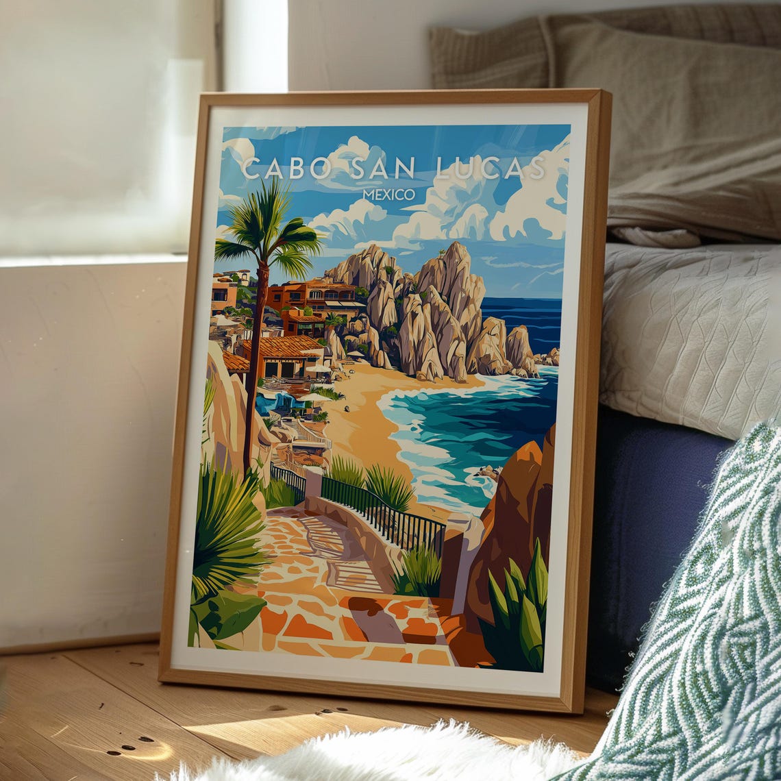 Cabo Print San Lucas Wall Art Beach Poster Travel Mexico - Image 3