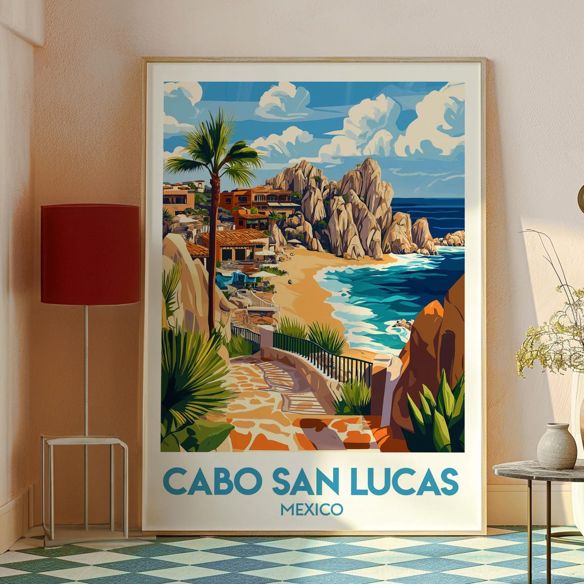 Cabo Print San Lucas Wall Art Beach Poster Travel Mexico - Image 2