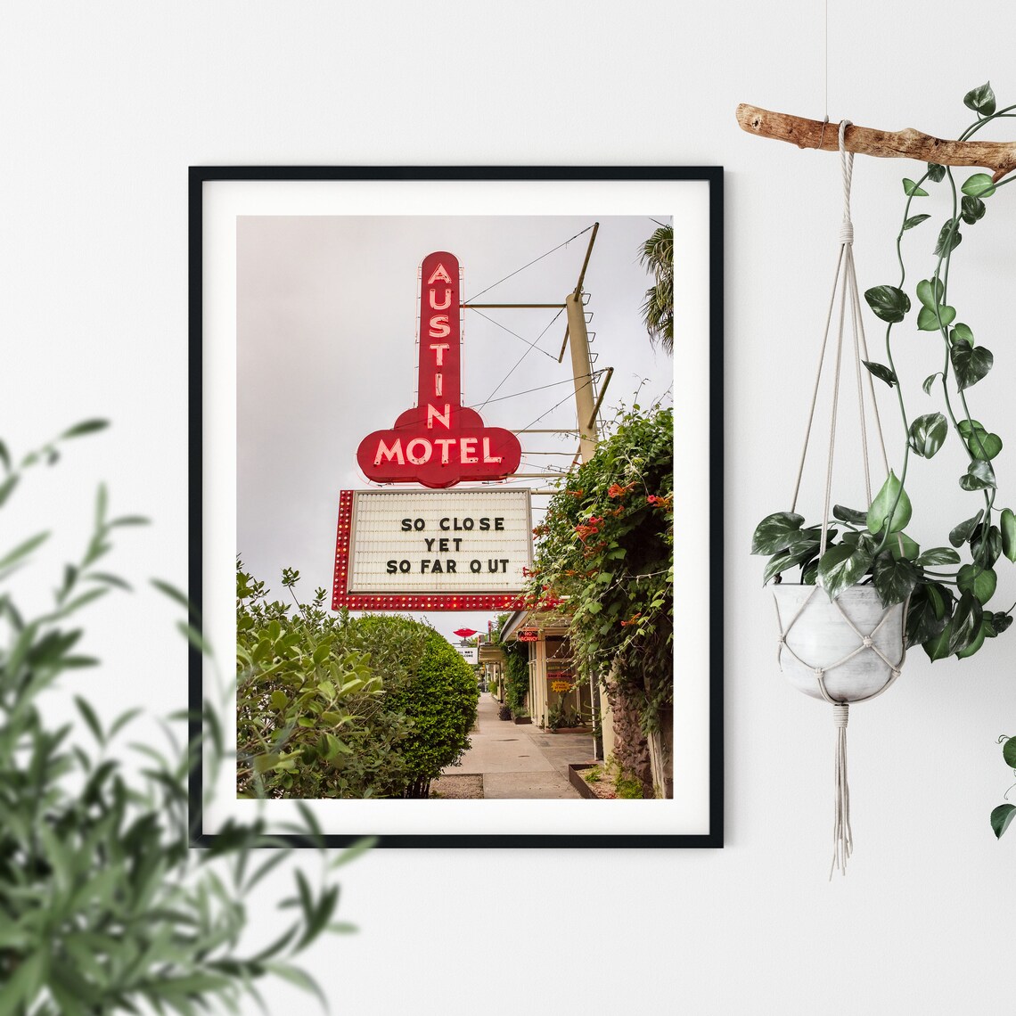 Austin Motel Texas Photography Travel Poster - Image 3