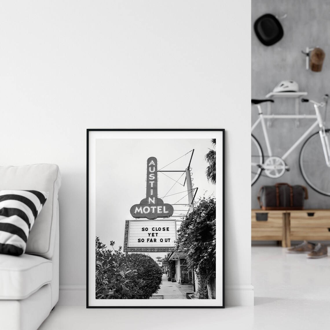 Austin TX Vertical Photography Art Print, SOCO - Image 2