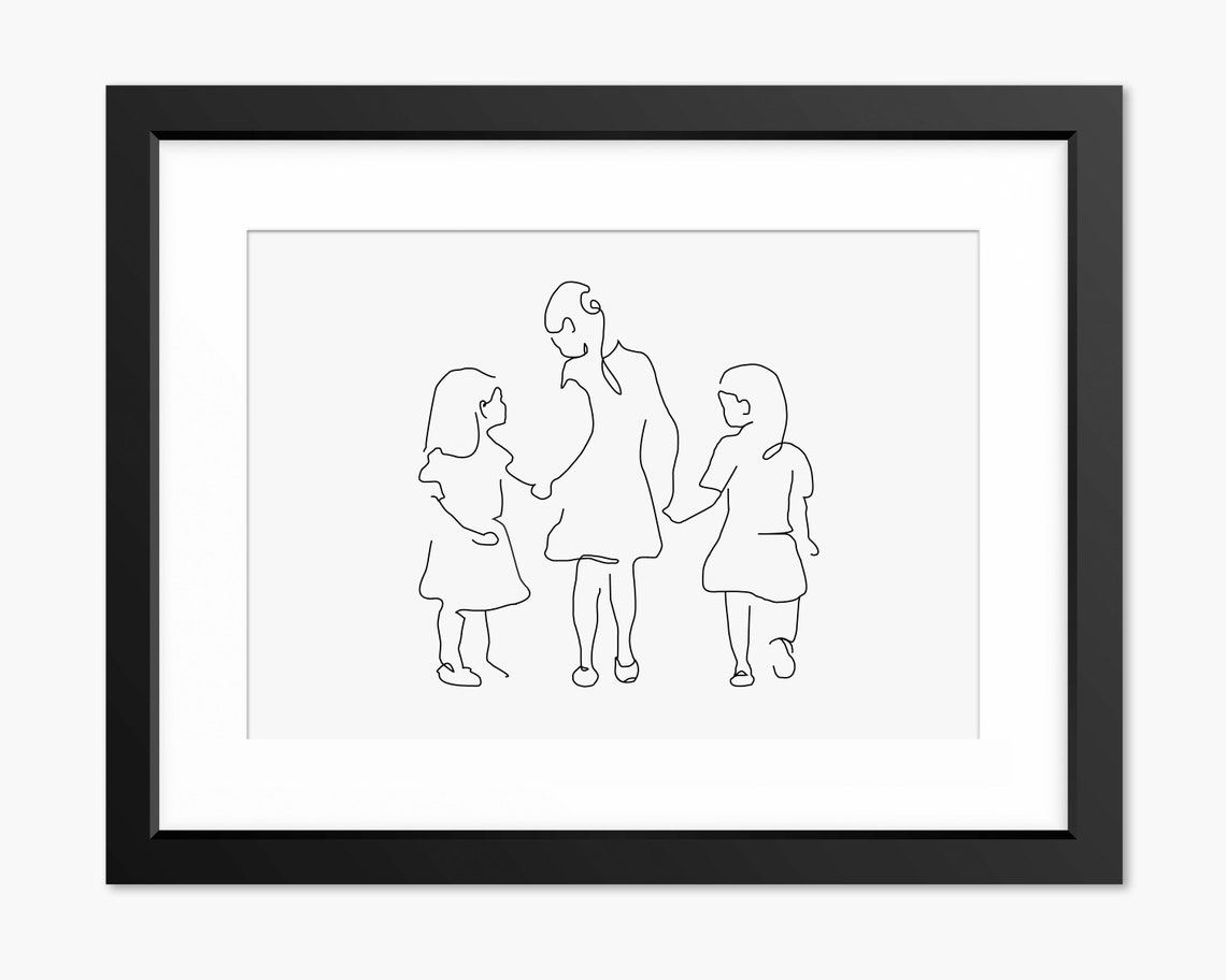 3 Sisters - Reserved Art Print