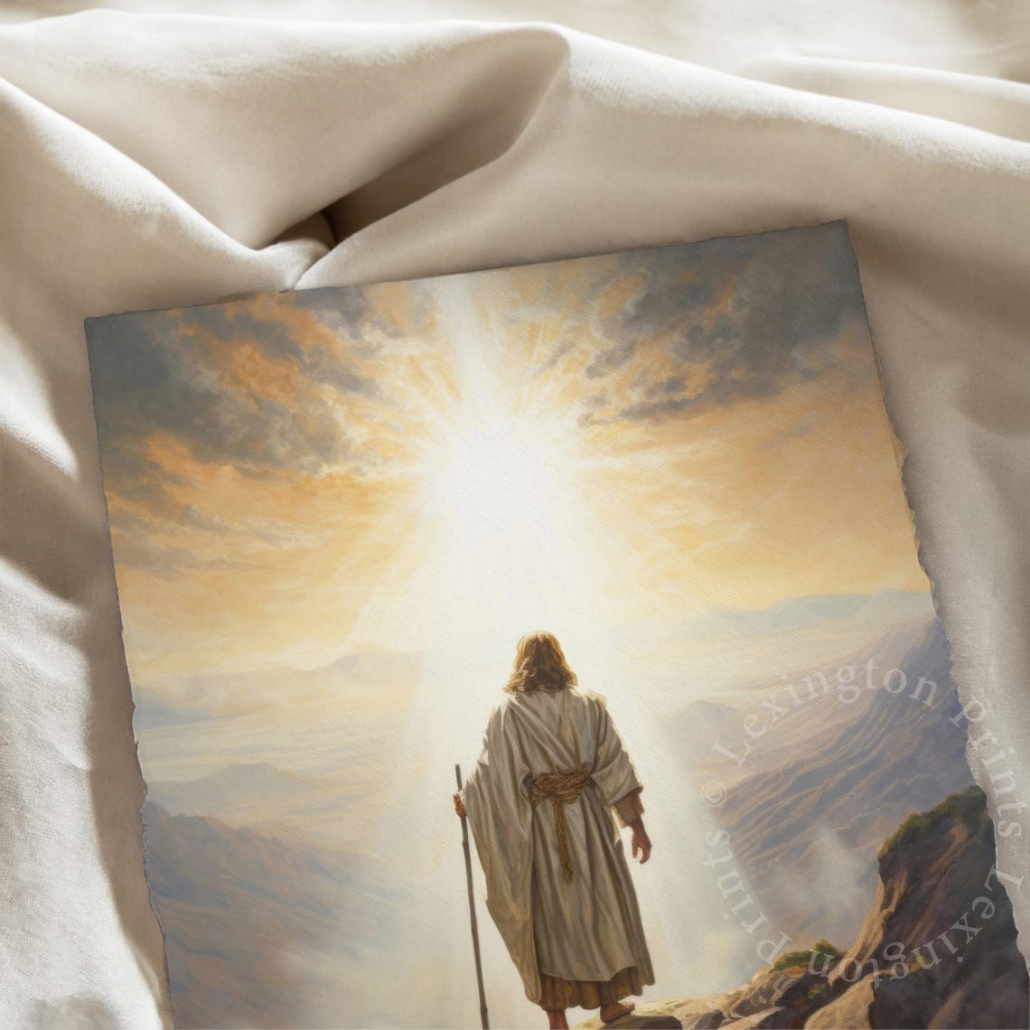 Jesus Art Christian Wall Art Christian Art Jesus Art Christian Print Religious Art Oil Painting Christian Painting Bible Art 387 - Image 7