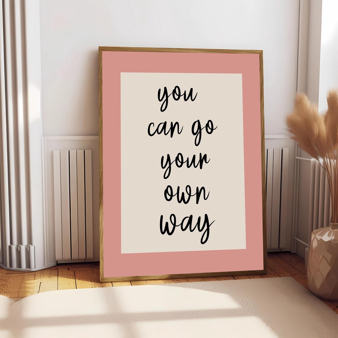 You Can Go Your Own Way, Motivational Art Print - Image 2