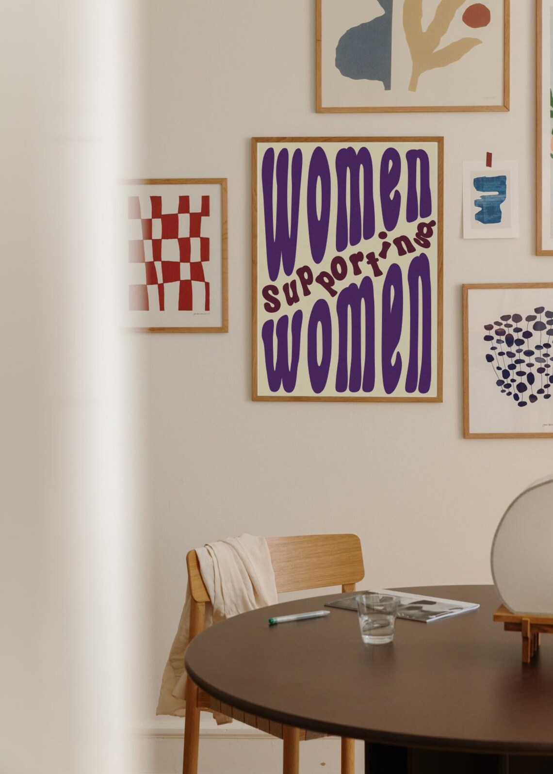 Women Supporting Women Print Trio, Feminist Poster