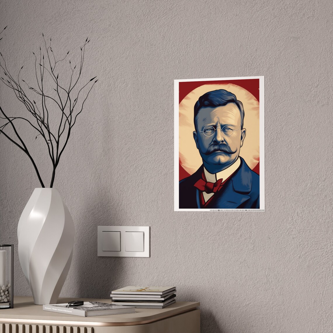 Teddy Roosevelt Campaign Poster, Gift for Occasions - Image 2