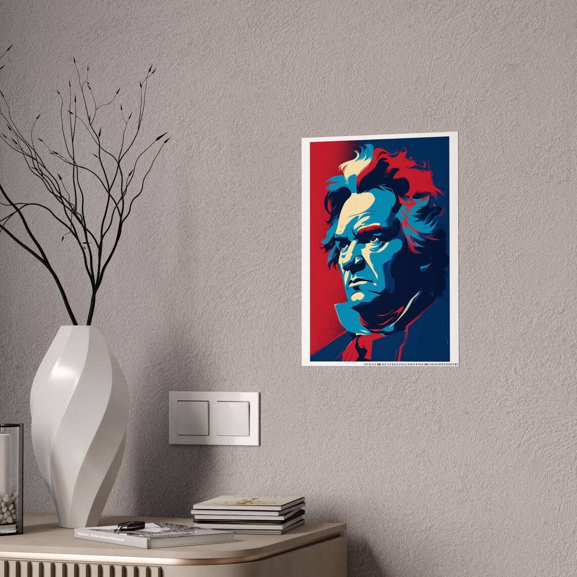 Ludwig Van Beethoven Travel Poster, Music Gift - Image 2