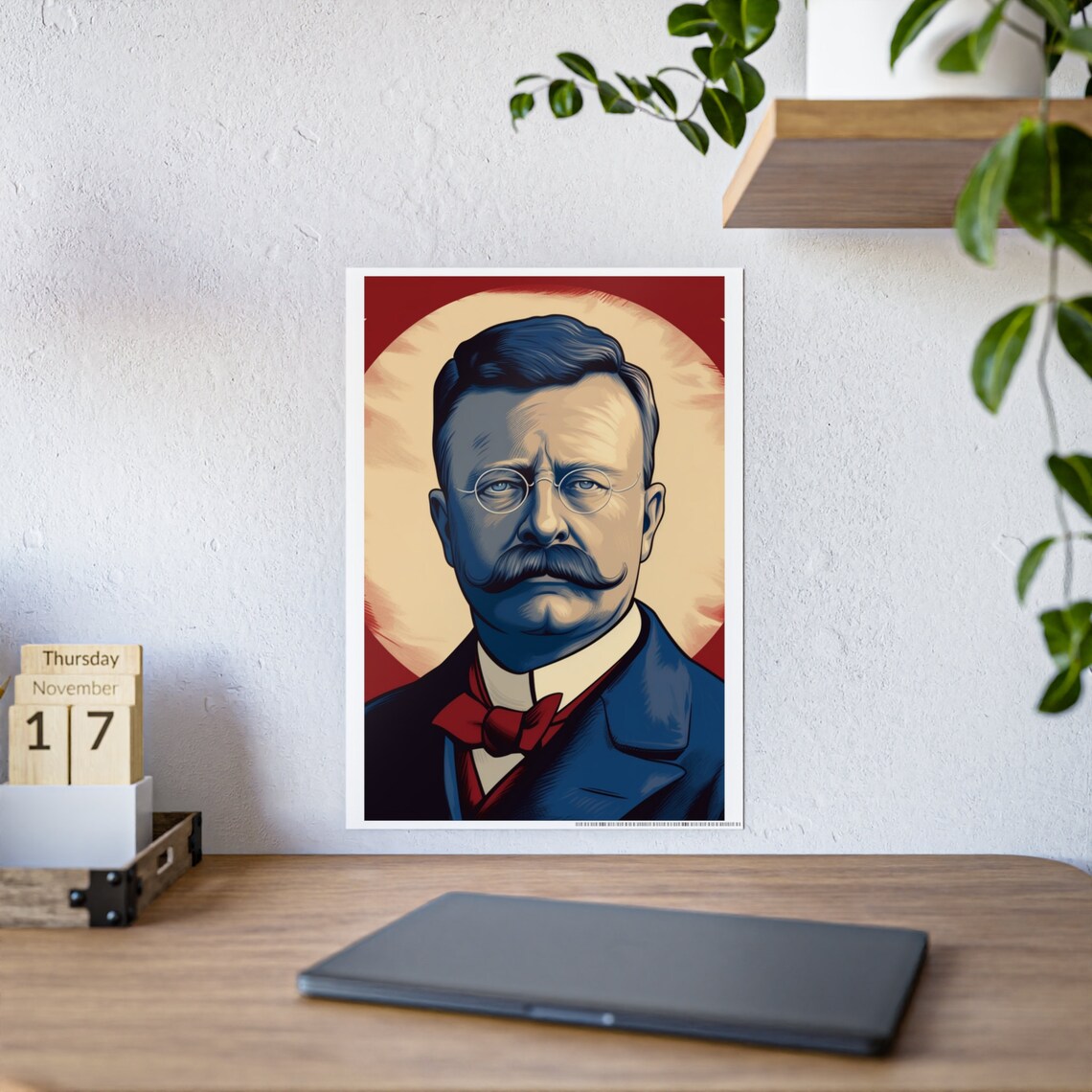 Teddy Roosevelt Campaign Poster, Gift for Occasions - Image 6