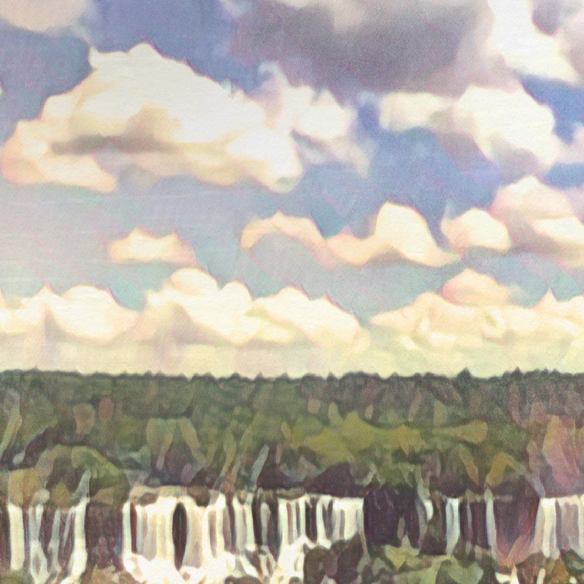 Iguazu Falls Misiones Chororo Yguasu Jungle Retro Travel Nature Poster - Image 4