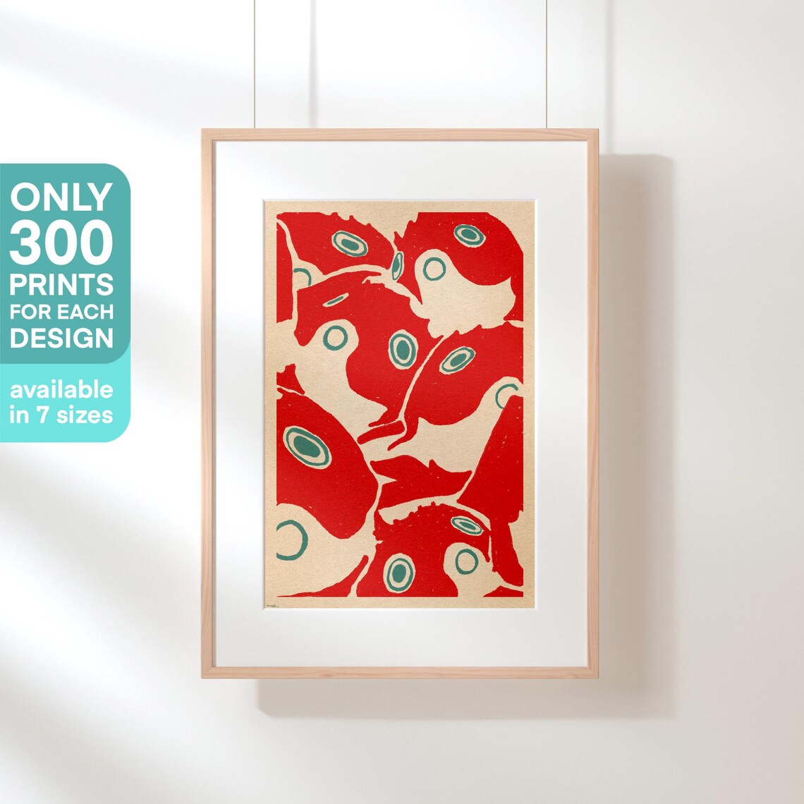 Koi Fish Lanterns Vintage Poster By Cha Limited Edition Japanese Pop Art Print - Image 3
