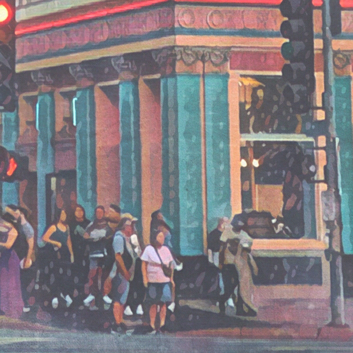 Los Angeles Poster Highland Hollywood By Alecse Limited Edition Los Angeles Travel Poster California Gallery Wall Print Of Hollywood - Image 4