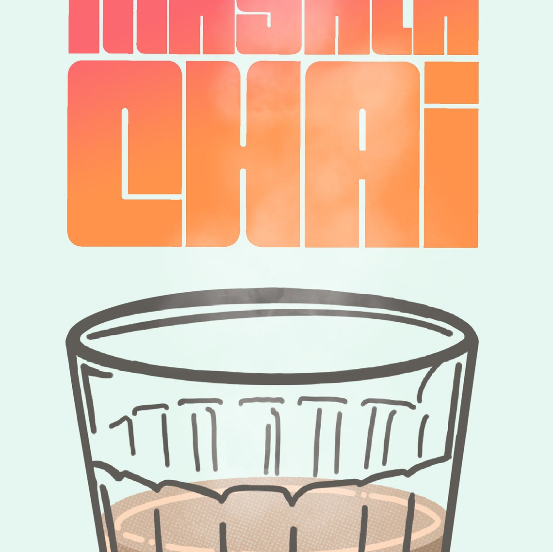 Indian Desi Masala Chai Art Print - Image 2