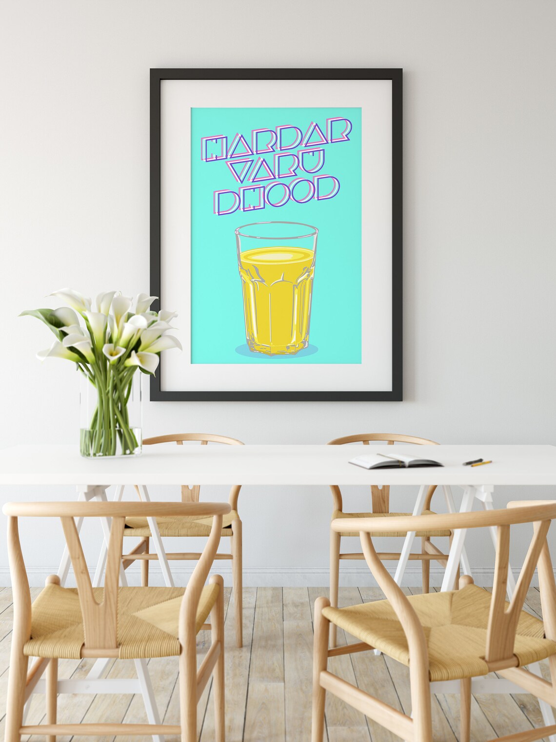 Hardar Varu Dhood Indian Desi Art Print - Image 3