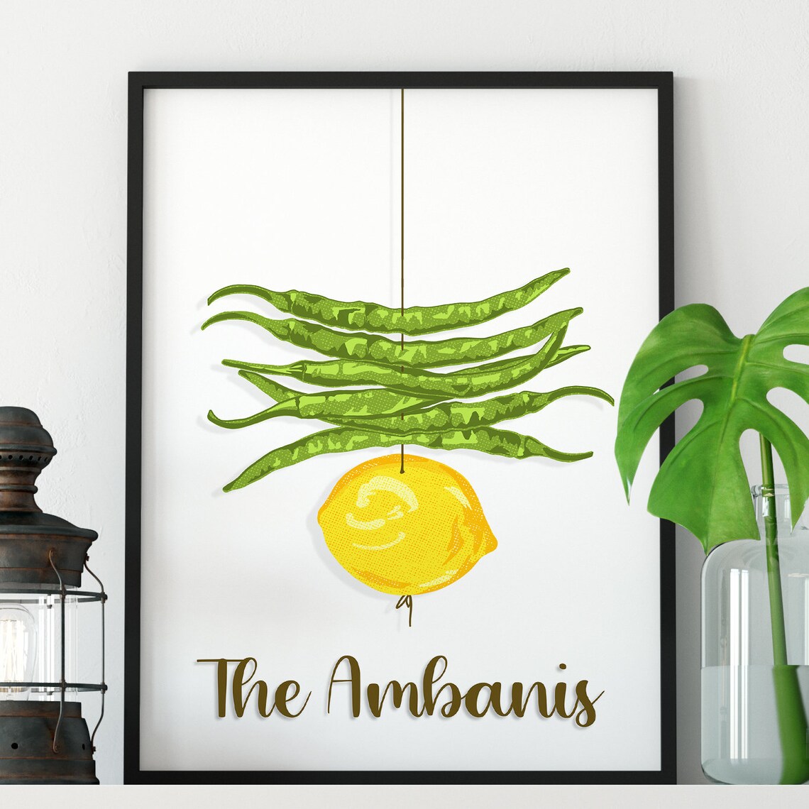 Personalised Najaarnazaar Indian Desi Art Print - Image 2