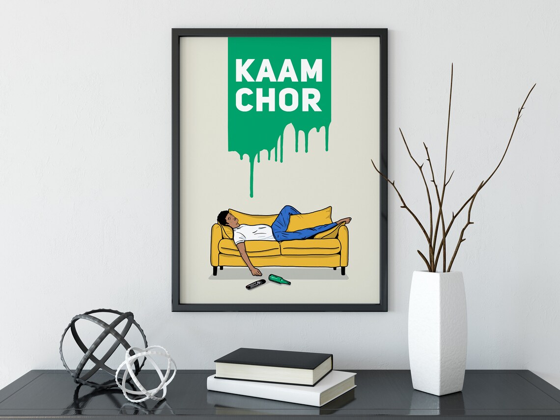 Kaam Chor - Indian Desi Wall Art - Image 3