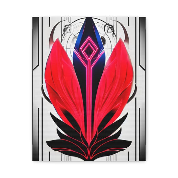 Abstract Floral Canvas Wall Art Modern Home Decor