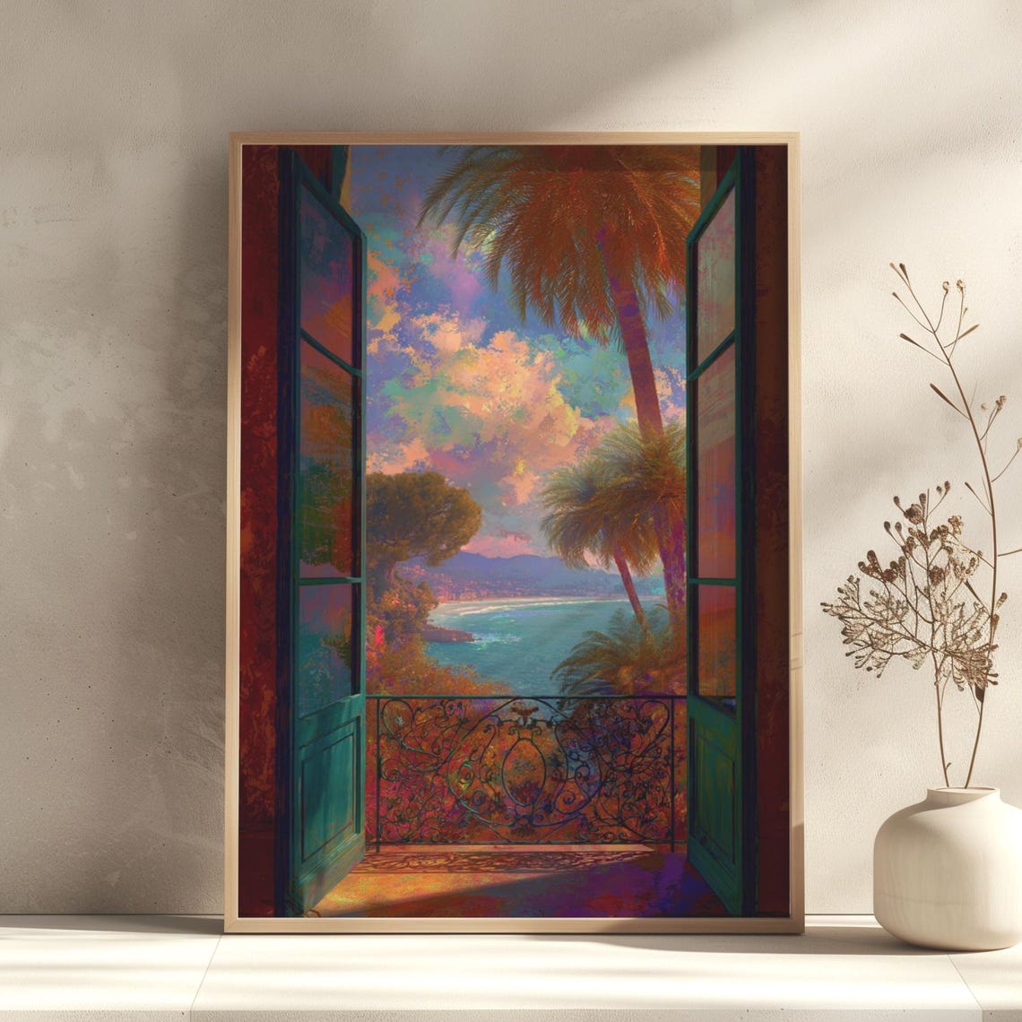 Henri Matisse Wall Art Print Colorful Modern Poster Horizontal For Living Room Decor Abstract Museum Style