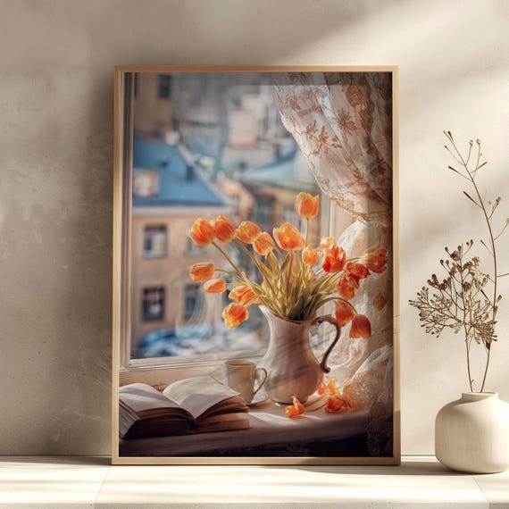 Rustic Coffee Print For Kitchen Decor Vintage Wall Art Neutral Poster Minimalist Cafe Bar