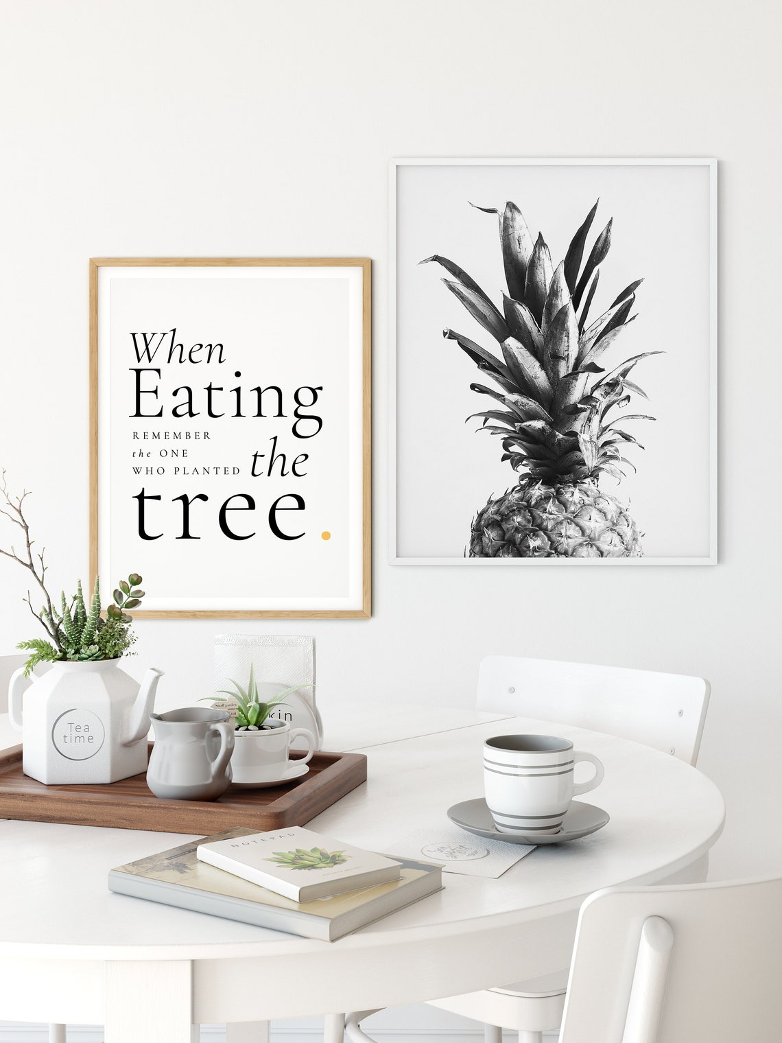 When Eating Remember The One Who Planted The Tree Gratitude Poster - Image 3