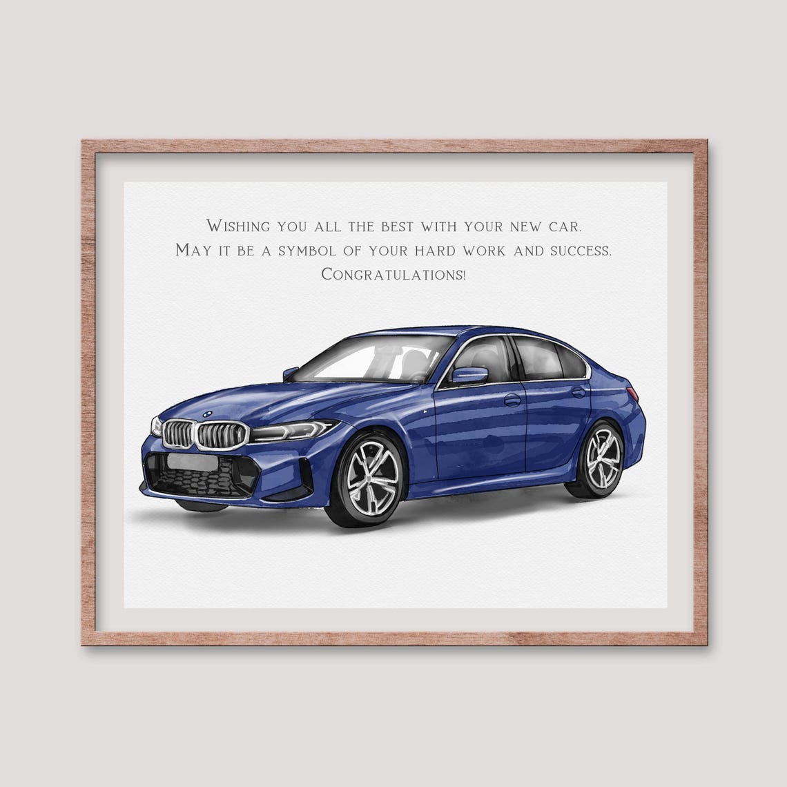 Black Isuzu D-Max Pickup Custom New Car Portrait Poster Gift - Image 2