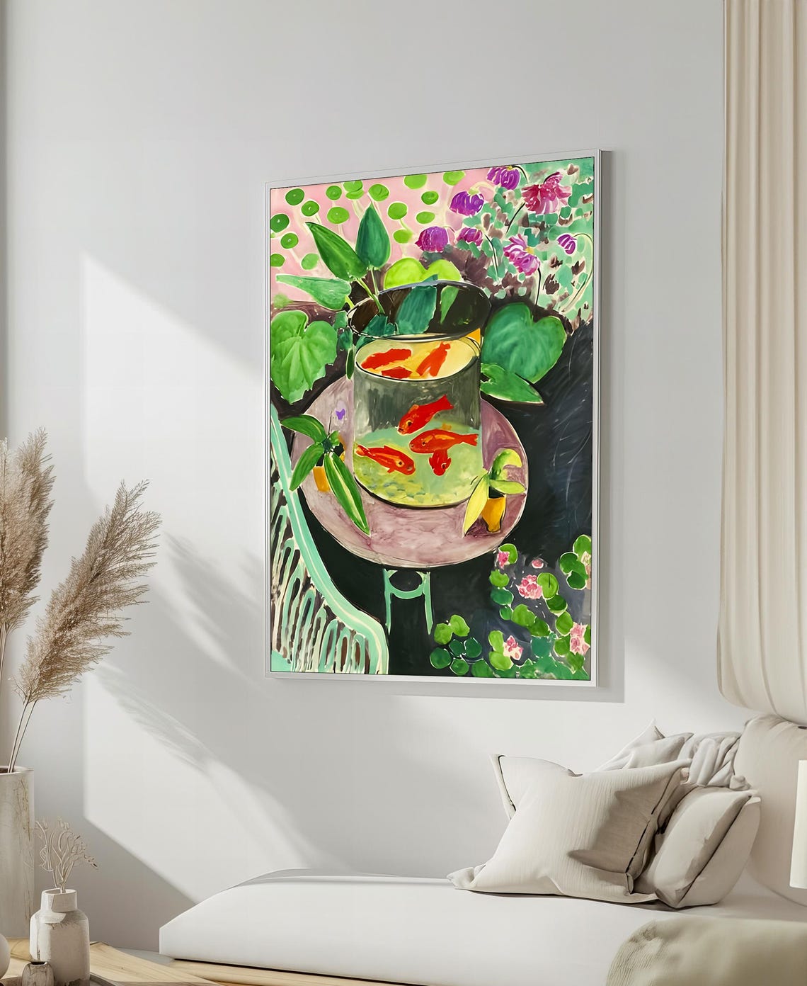 Henri Matisse Goldfish Bowl Fauvist Still Life Painting Poster