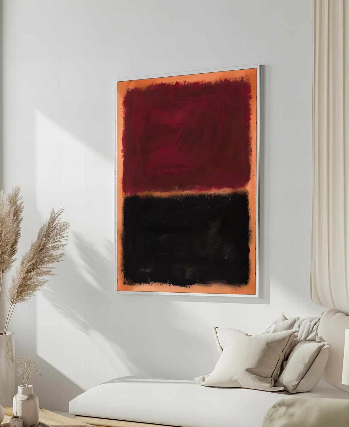Mark Rothko Painting, Bold Abstract Art