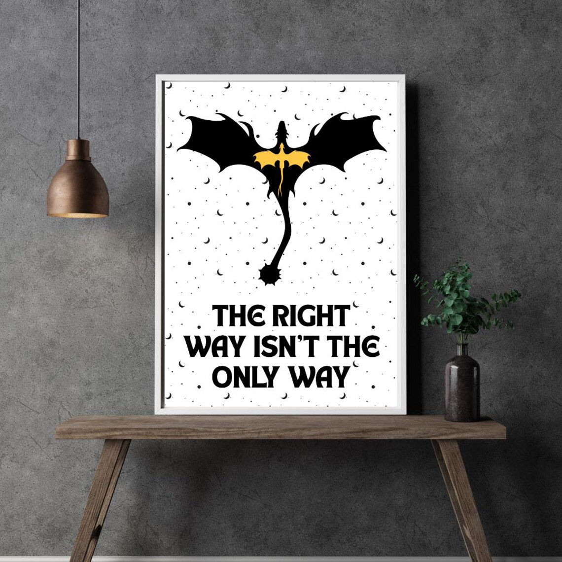 Fourth Wing Quote, Book Lover Poster - Image 3