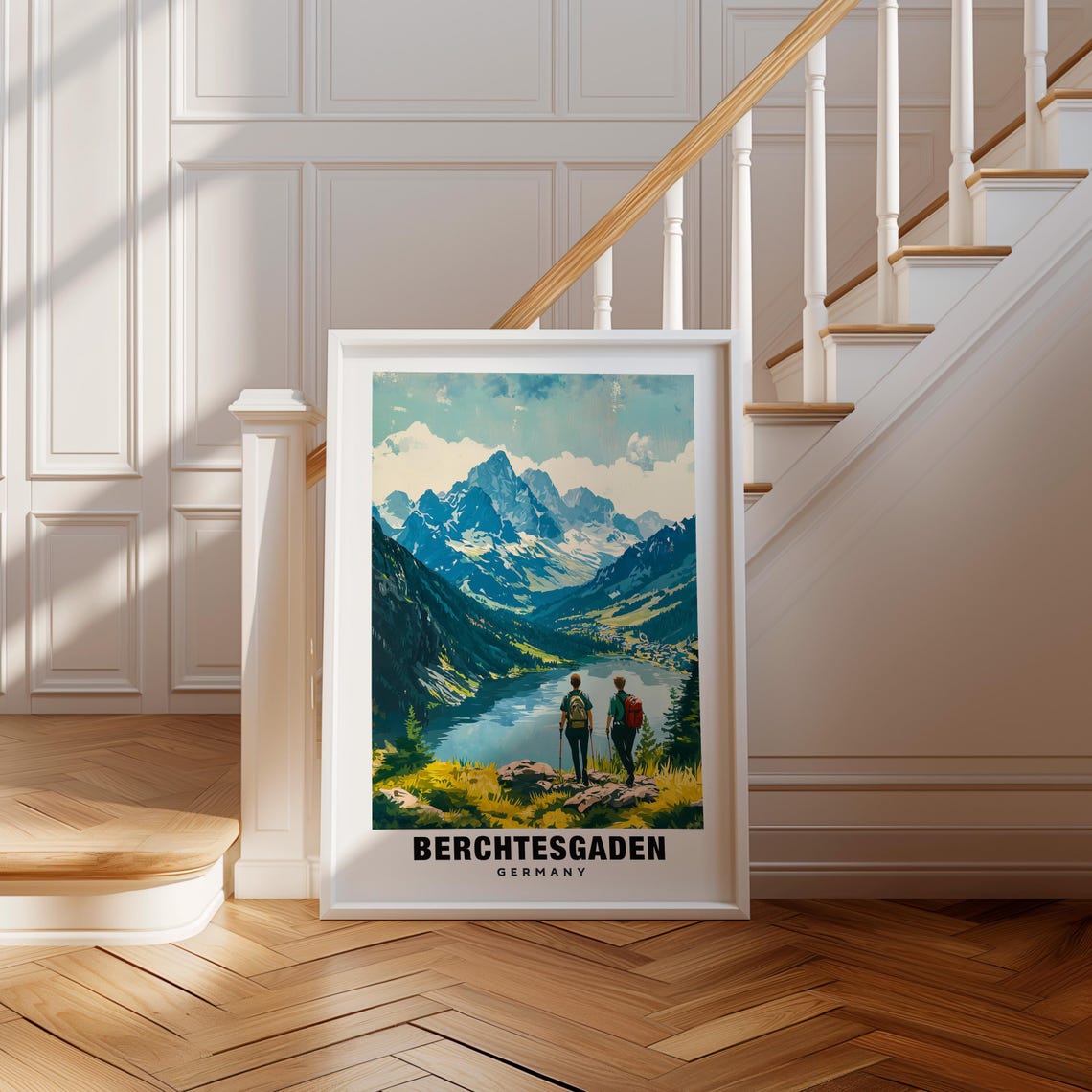 Berchtesgaden Print Germany Poster Berchtesgaden Views Berchtesgaden Mountains Berchtesgaden Town Germany Charm Berchtesgaden Beauty