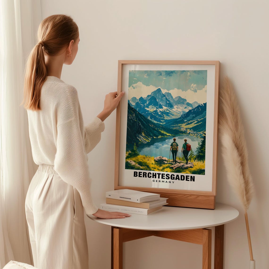 Berchtesgaden Print Germany Poster Berchtesgaden Views Berchtesgaden Mountains Berchtesgaden Town Germany Charm Berchtesgaden Beauty - Image 2