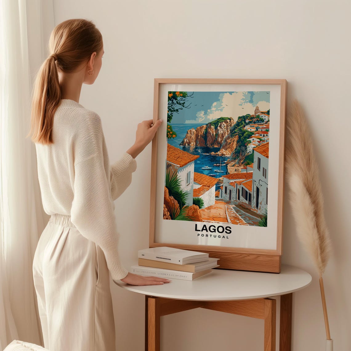 Lagos Print Wall Art Portugal Portugal Print Lagos Travel Gift Lagos Poster Birthday Gift Portugal Heritage - Image 2