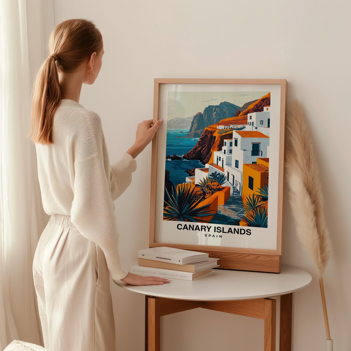 Canary Islands Travel Poster, Spain City Print - Image 2