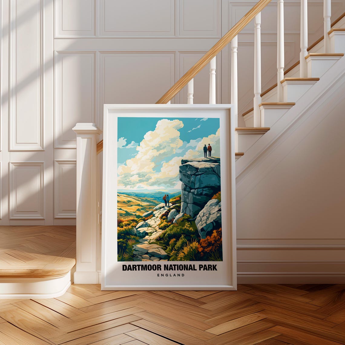 Dartmoor National Park Print Usa Poster Dartmoor Views Dartmoor Trails Dartmoor Wilderness Usa Charm Dartmoor Beauty National Park