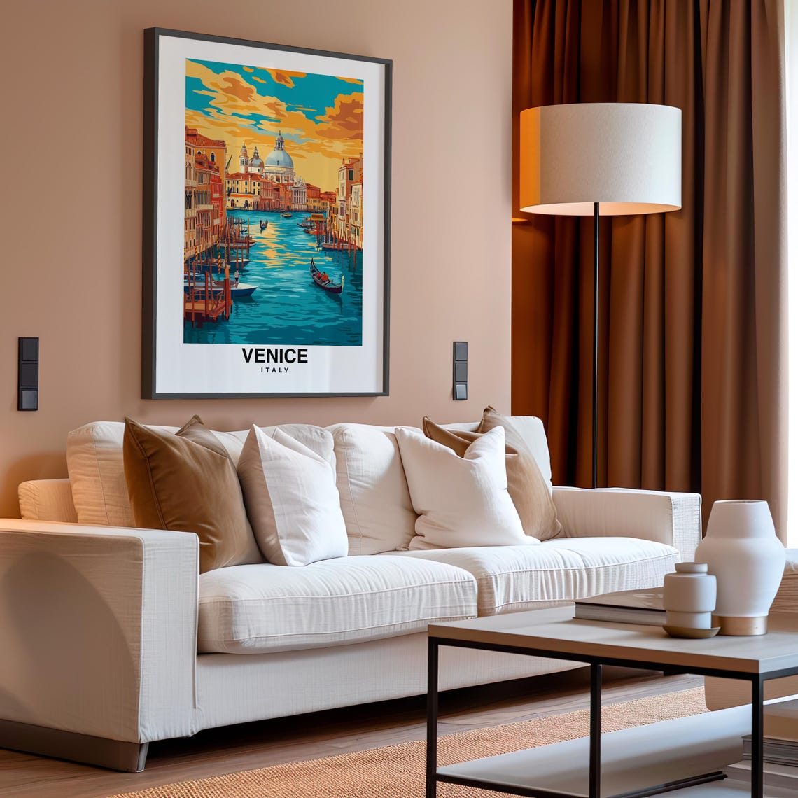 Venice Print Italy Poster Travel Wall Art Cityscape Print Europe Poster Canal Art Scenic Decor Historic Print Travel Poster - Image 4