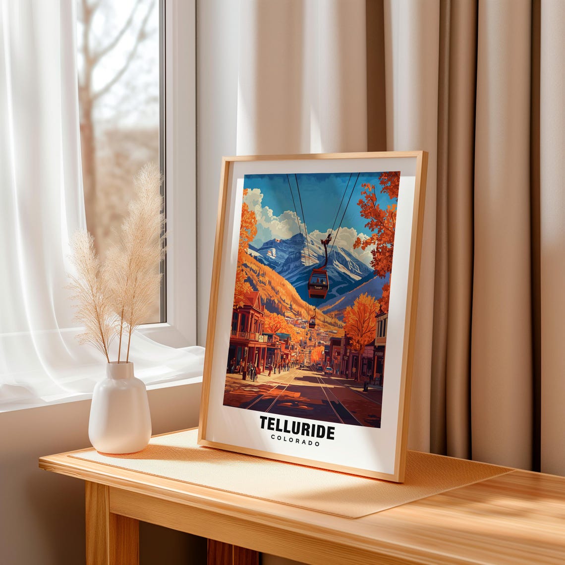 Telluride Print Colorado Poster Telluride Views Telluride Landmarks Telluride City Colorado Charm Telluride Beauty Telluride Art - Image 3