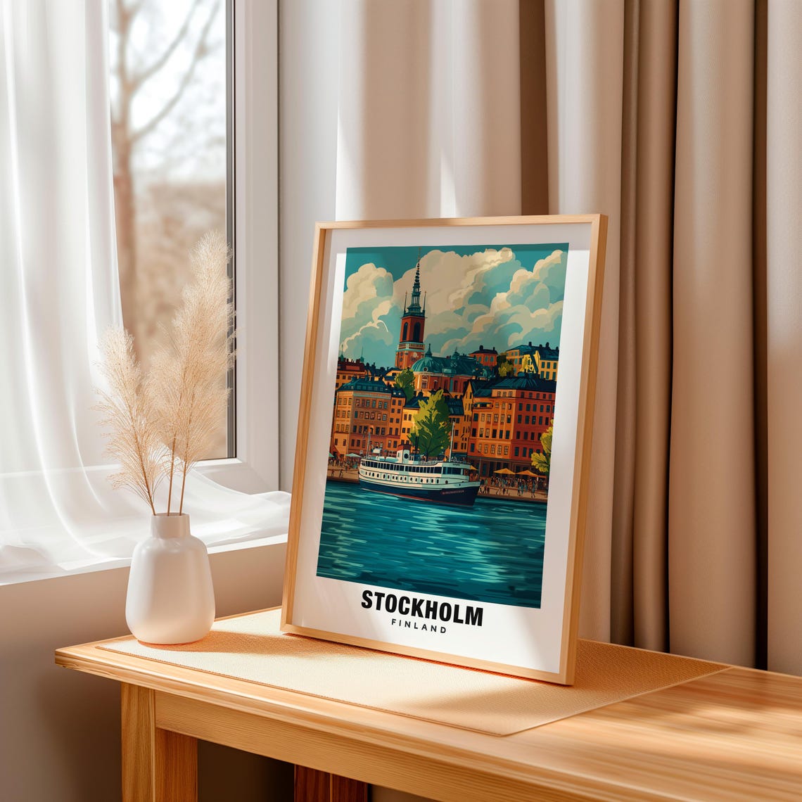 Stockholm Print Sweden Poster Stockholm Views Stockholm Archipelago Stockholm City Sweden Charm Stockholm Beauty Stockholm Heritage - Image 3
