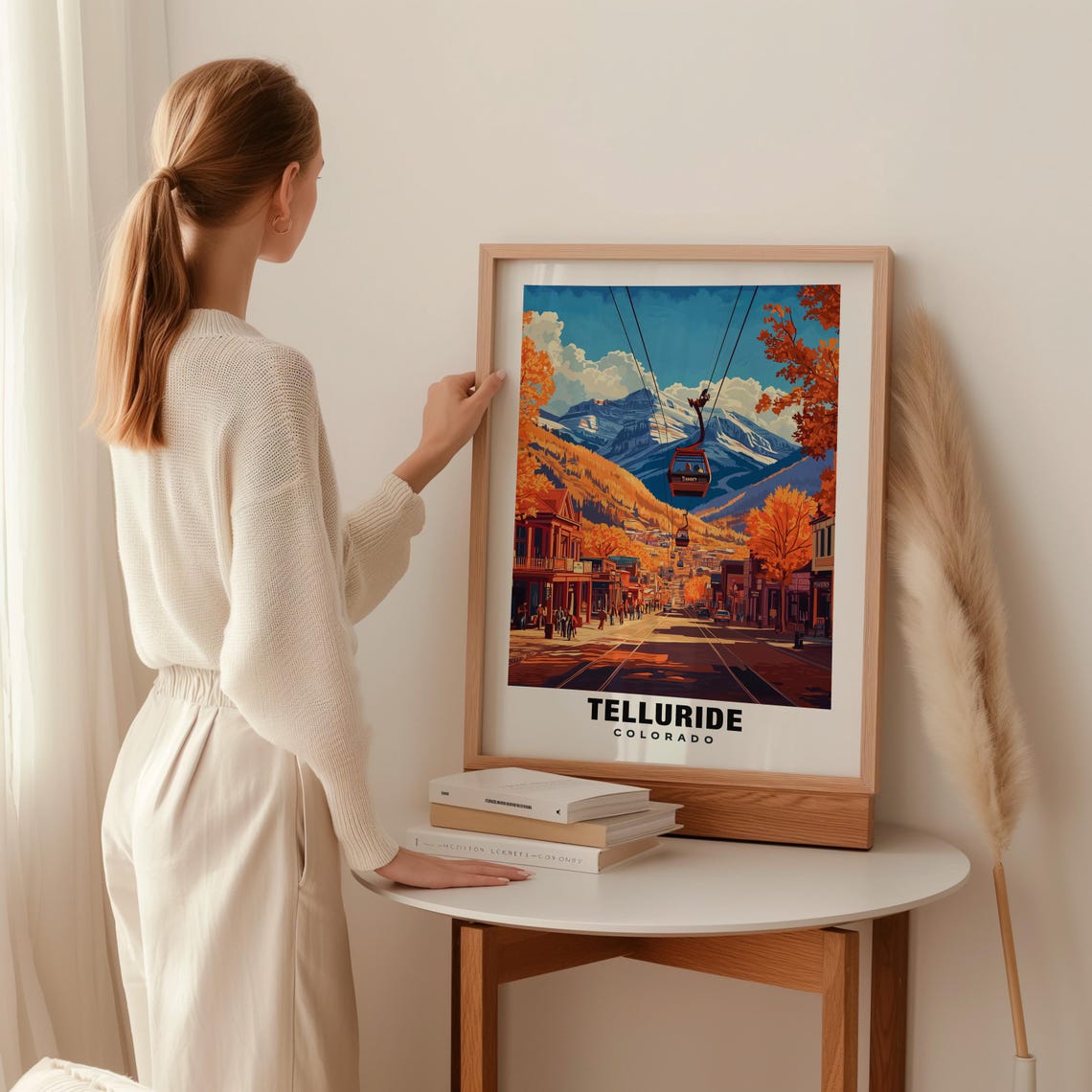 Telluride Print Colorado Poster Telluride Views Telluride Landmarks Telluride City Colorado Charm Telluride Beauty Telluride Art - Image 2
