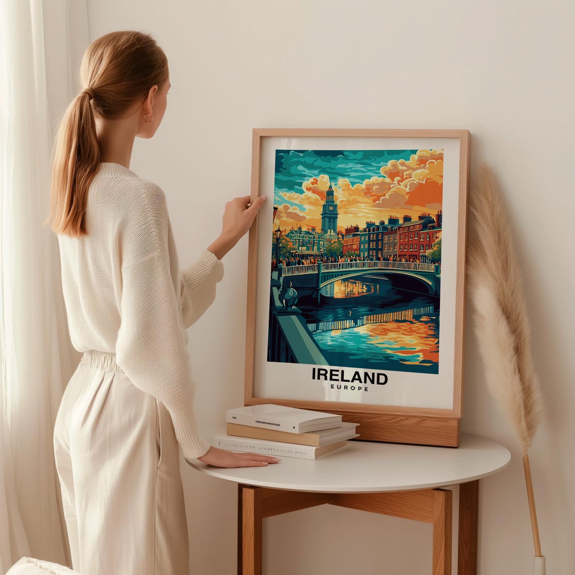 Ireland Print Travel Wall Art Europe Poster Scenic Print Nature Decor Countryside Art Coastal Print Landscape Poster Travel Poster - Image 2