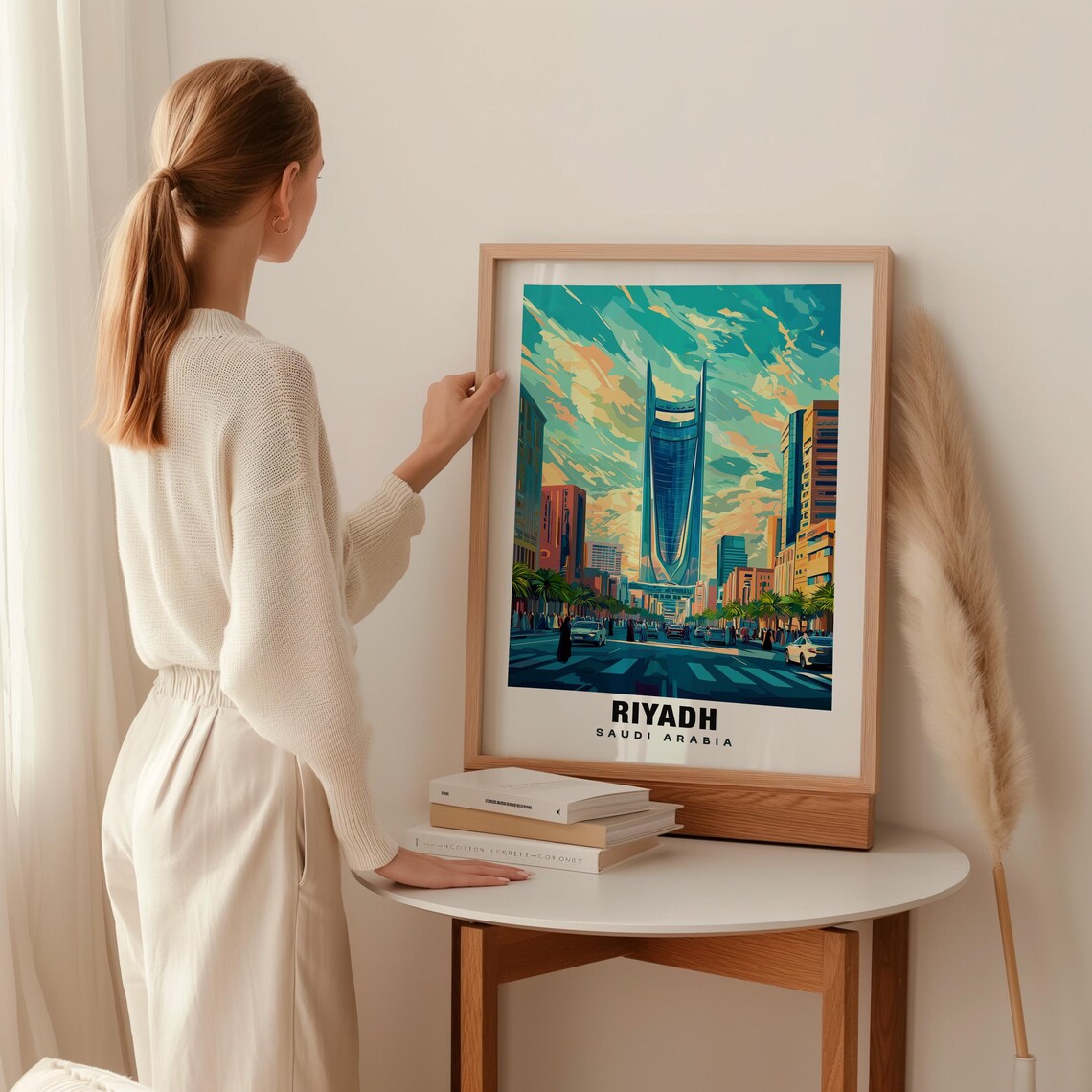 Riyadh Views, Saudi Arabia Travel Poster - Image 2