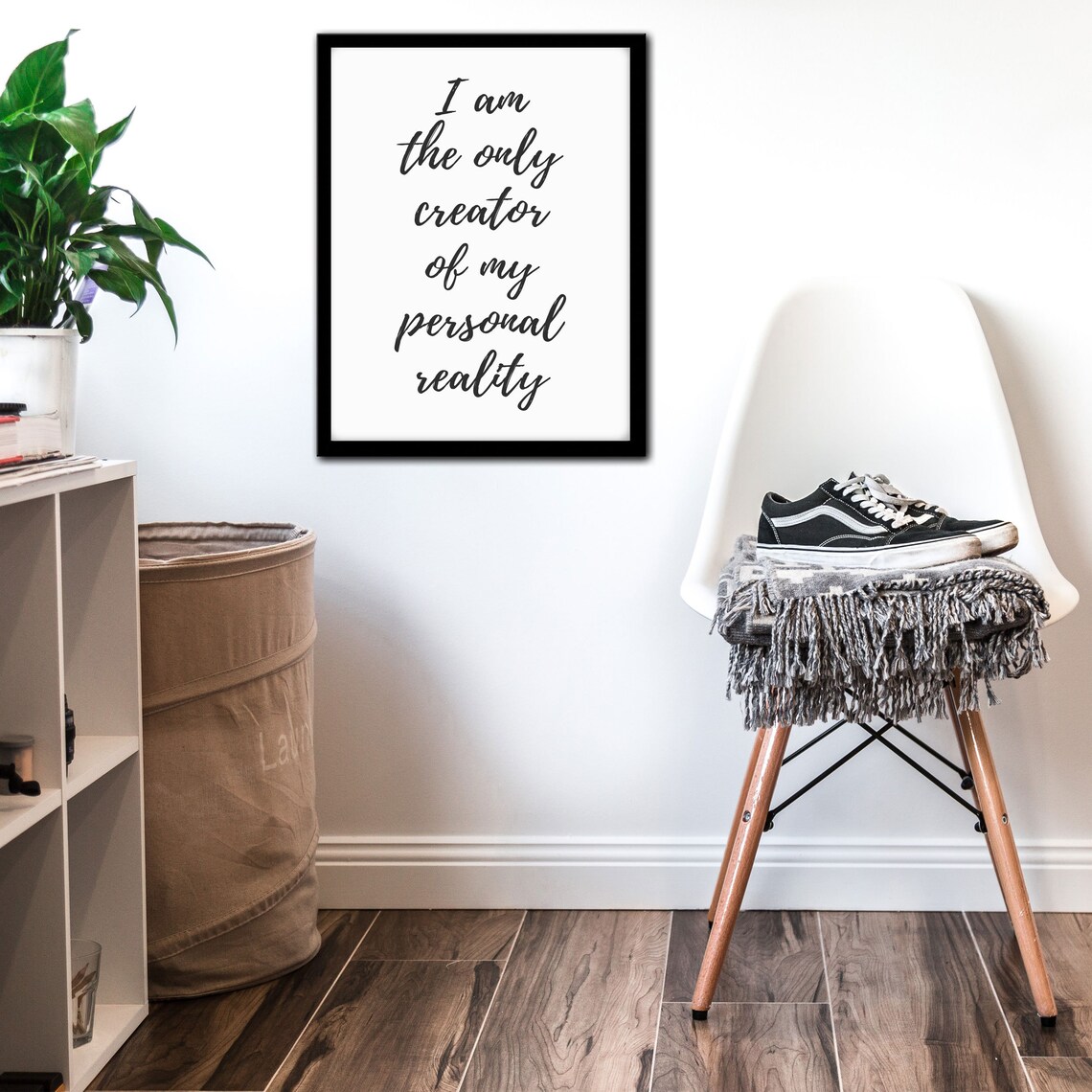 I Am The Only Creator Of My Personal Reality Empowering Quote Poster - Image 3