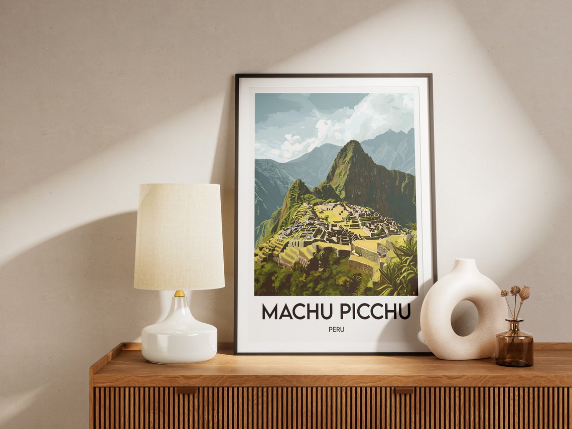 Machu Picchu Home Decor Wall Art Print - Image 2