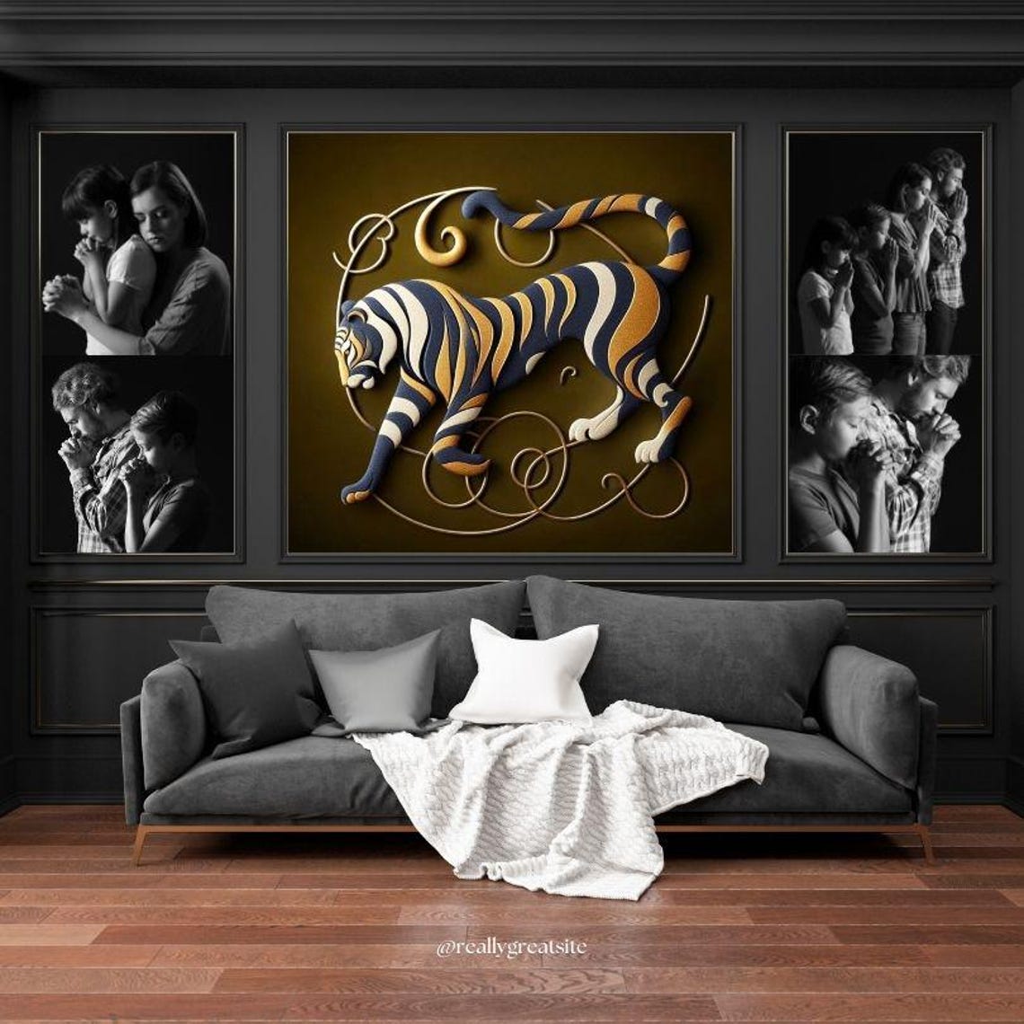 Leopard Wall Art Illstrasyon Leopard Wall Artpdf Files Print Minimalist Wall Art Downoadable Wall Art Exotic Wildlife Bold Theme - Image 3