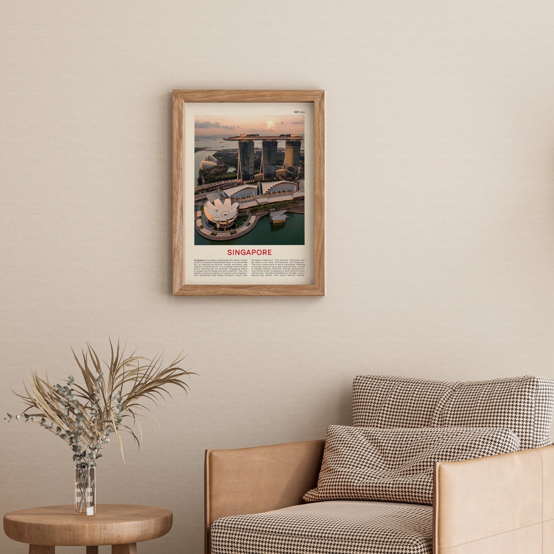 Singapore Print Film Photo Singapore Wall Art Singapore Poster Singapore Photo Singapore Poster Print Singapore Wall Decor Asia Print - Image 3